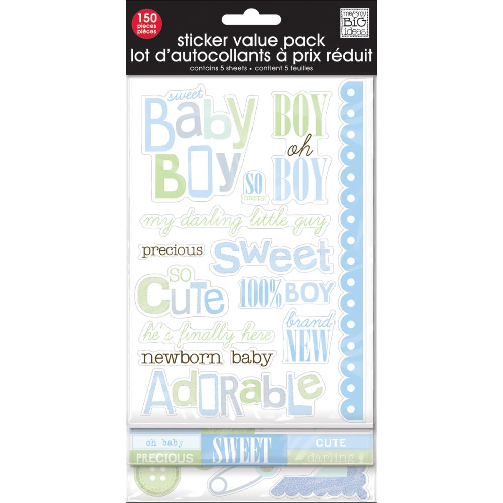 Наклейки Me & My Big Ideas "Sweet Baby Boy"