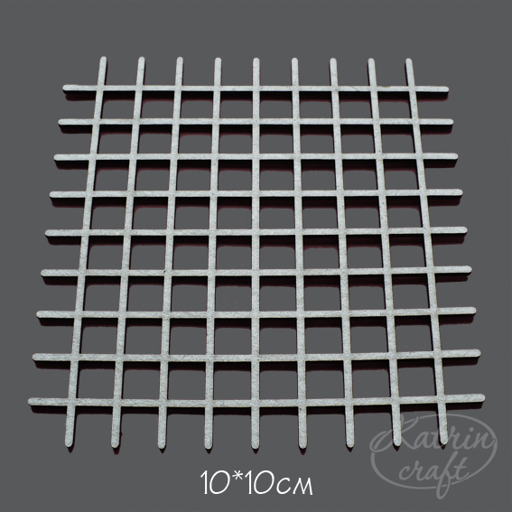 Чипборд "Клетка 10 х 10 см"