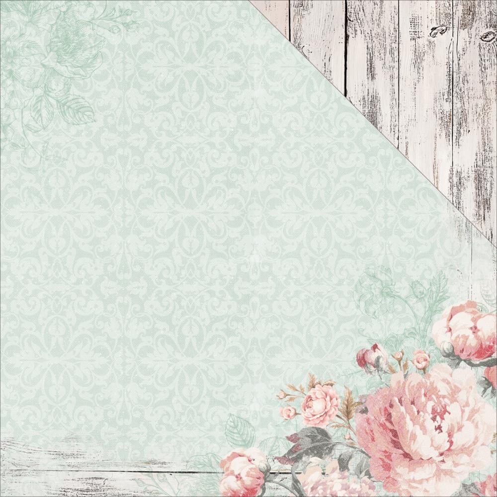 Двусторонняя бумага Kaisercraft "Sage & Grace", Shabby Chic (Kaiser527)