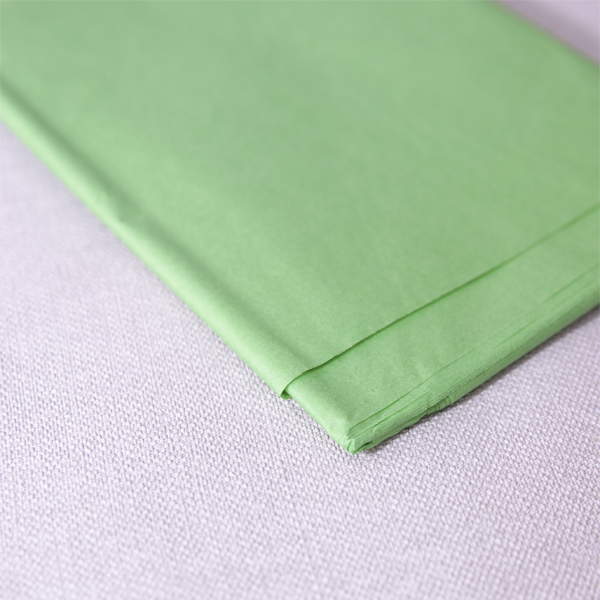 Бумага тишью, 10 листов, цвет салатовый