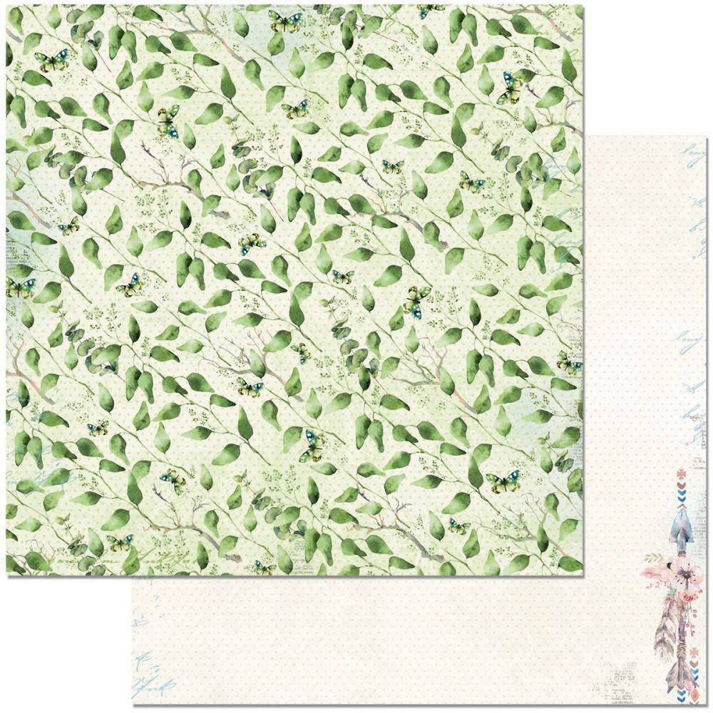 Двусторонняя бумага Bo Bunny "Serendipity" Treetops (Bob391)