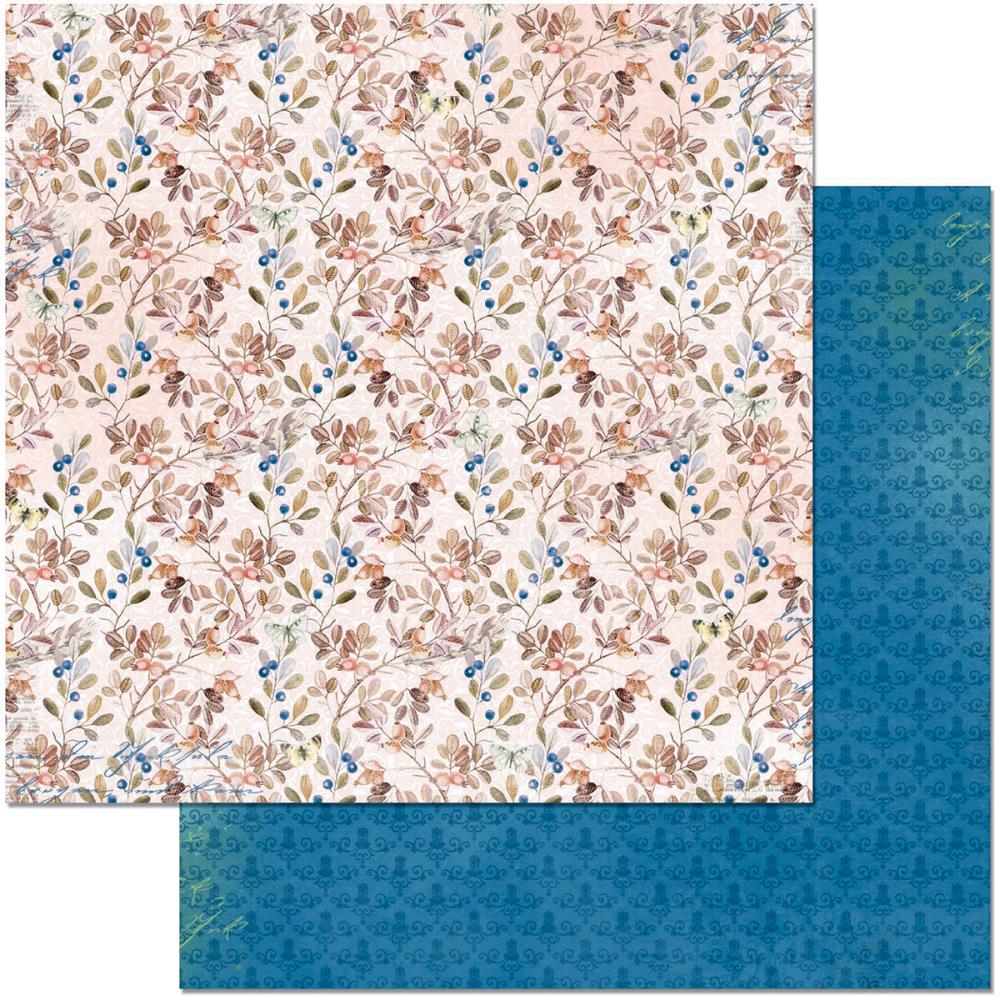 Двусторонняя бумага Bo Bunny "Serendipity"Aviary (Bob392)