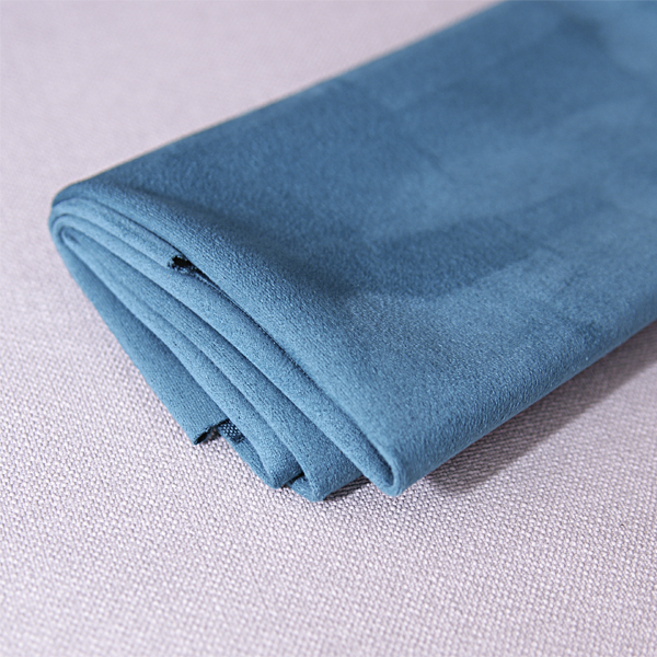 Искусственная замша 48 х 55 см, цвет бирюзовый