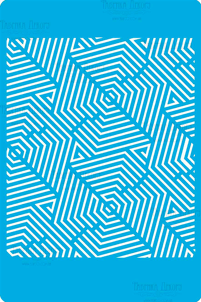 Трафарет Фабрика Декору «Лабиринт»