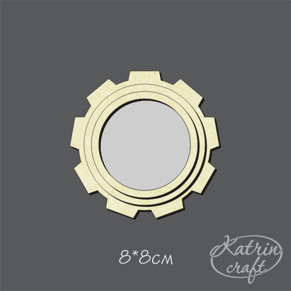 Чипборд "Шейкер Шестеренка №1"