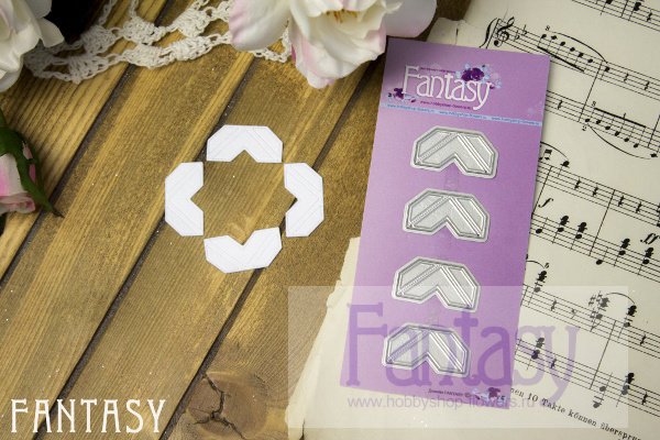 Ножи для вырубки Fantasy "Уголки"