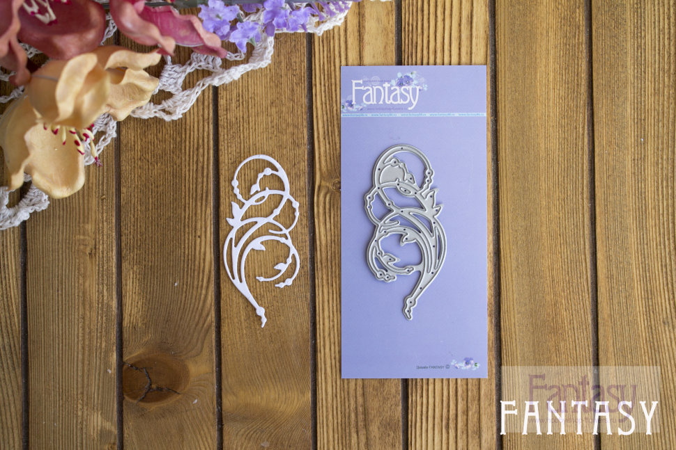 Ножи для вырубки Fantasy мини "Завитки"