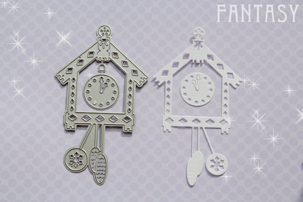 Ножи для вырубки Fantasy мини "Часы"