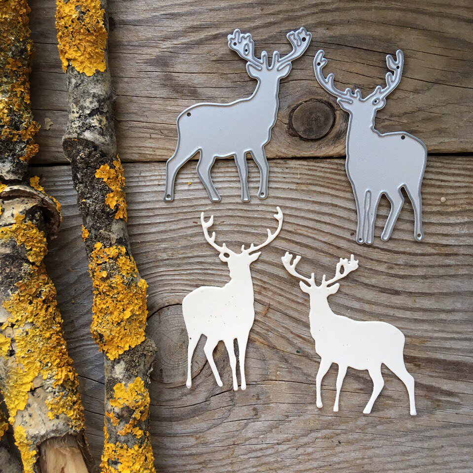 Нож для вырубки mimi cut "Страна оленья"