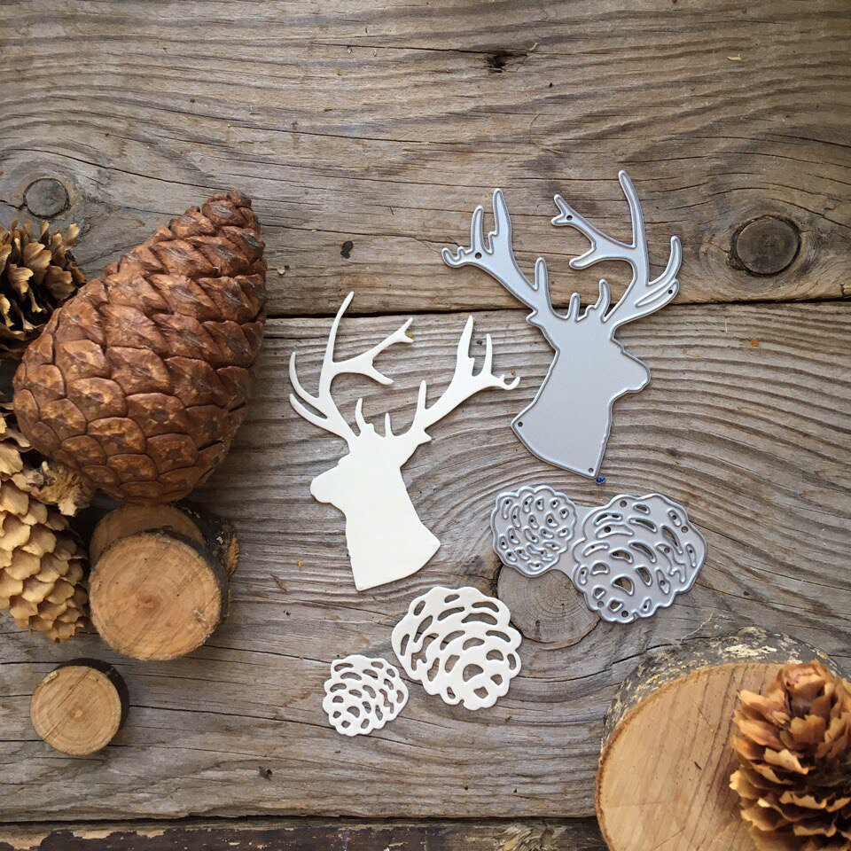 Нож для вырубки mimi cut "Лесной олень"