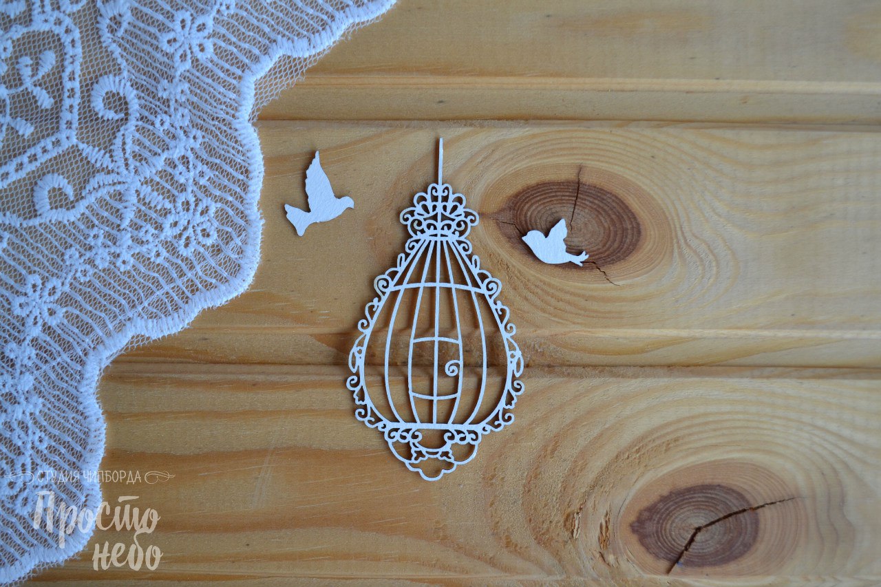 Чипборд Просто Небо. "Клетка -1"