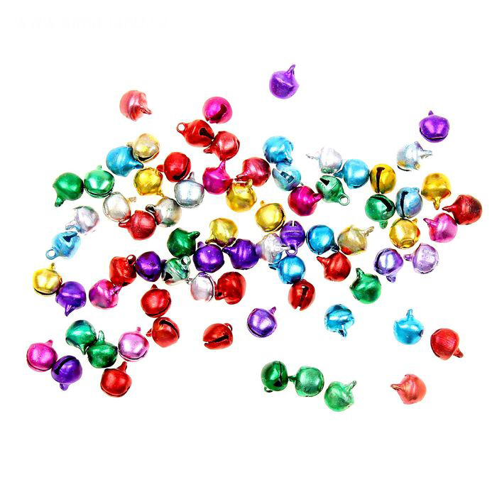 Набор цветных бубенчиков Артузор, диаметр 5 мм