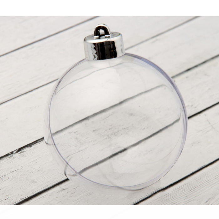 Заготовка из пластика ШАР со съёмным подвесом8 см