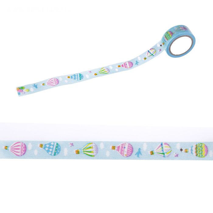 Бумажный скотч "Воздушный шар"