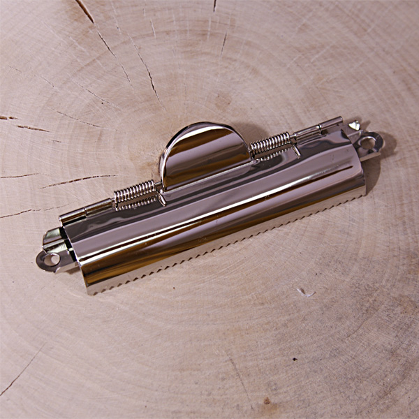 Зажим для планшета "Крокодильчик", цвет серебряный