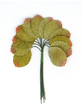 Декоративный букетик "Листочки", св-зелёный
