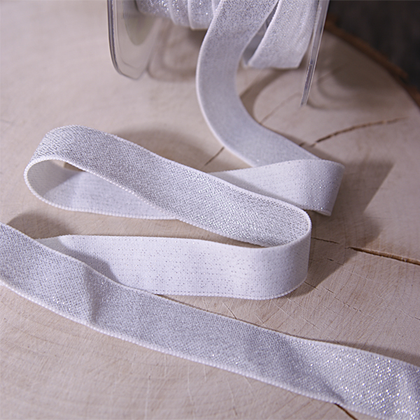 Резинка для блокнота 15 мм, космический серебряный