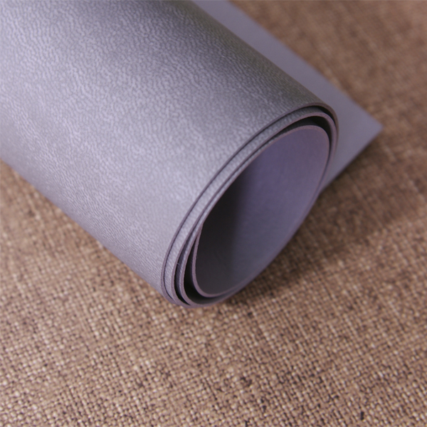 Кожзам переплётный 33 х 70 см. Цвет серый