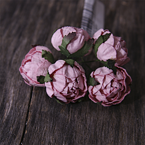 Букет ранункулюсов. Цвет светлый розовый