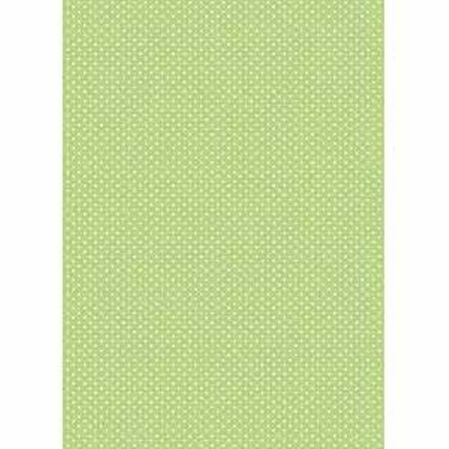 Калька А4 150 г/м2 "Горошек на салатовом"