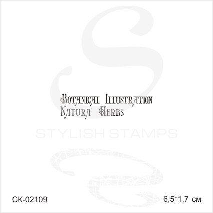 Штамп Stylish Stamps "Botanical illustration №2"