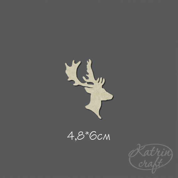 Чипборд "Голова оленя"