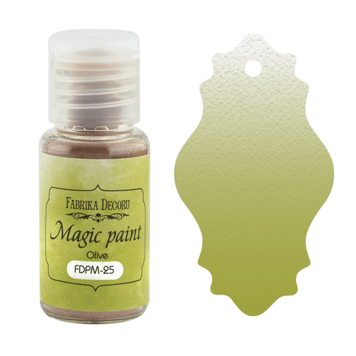 Сухая краска Фабрика Декору "Magic paint" Оливковый