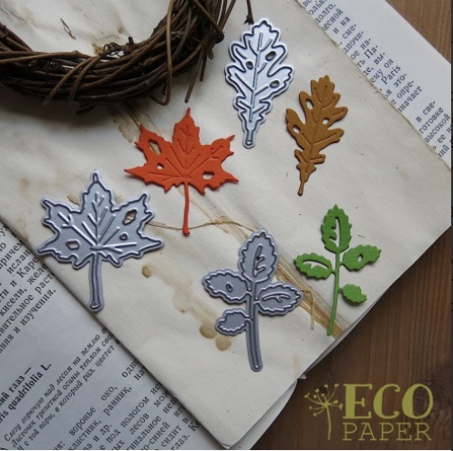 Ножи для вырубки ECO Paper "Осенние листья"