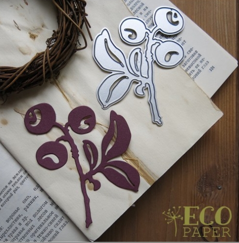 Ножи для вырубки ECO Paper "Черника"