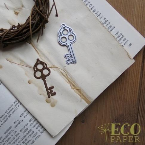 Ножи для вырубки ECO Paper "Таинственный сад, ключ"