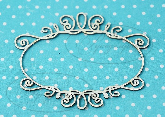 Вырубка из чипборда Рукоделушка "Рамка 29А"