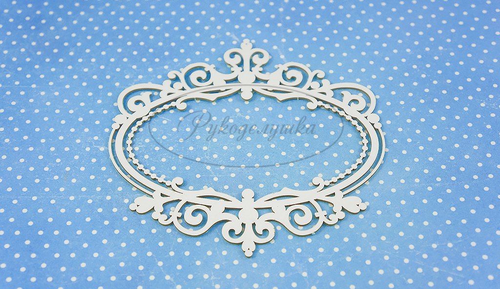 Вырубка из чипборда Рукоделушка "Рамка 67А"