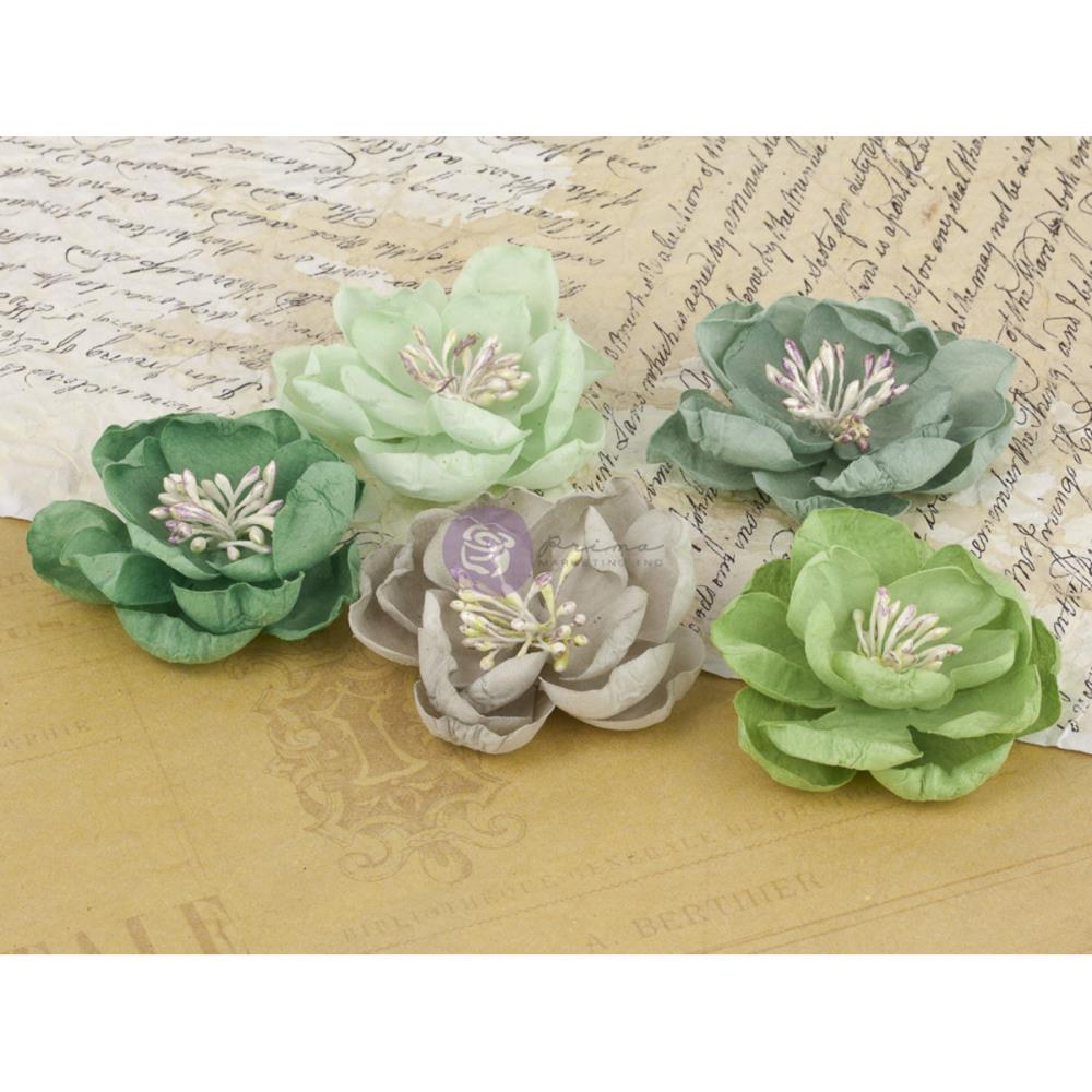 Набор цветов Prima "Serenity", зелёный