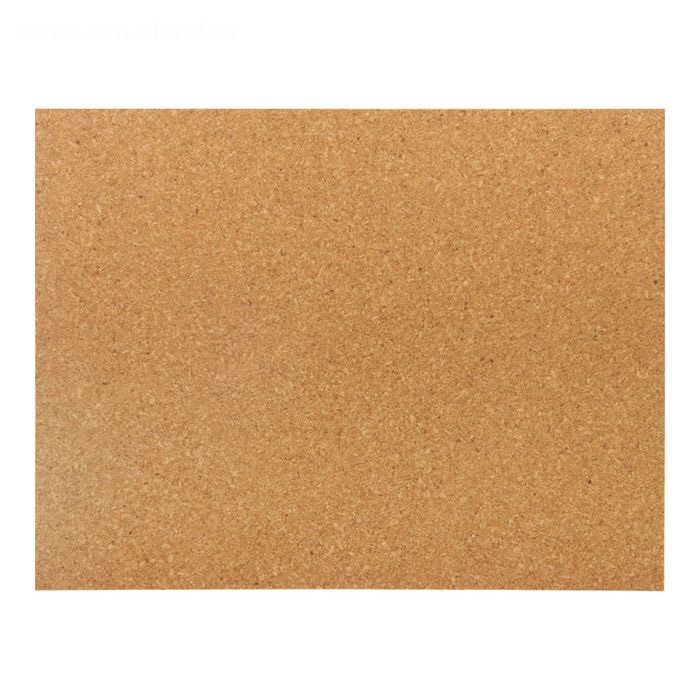 Пробковый лист на клеевой основе, 20 х15 см