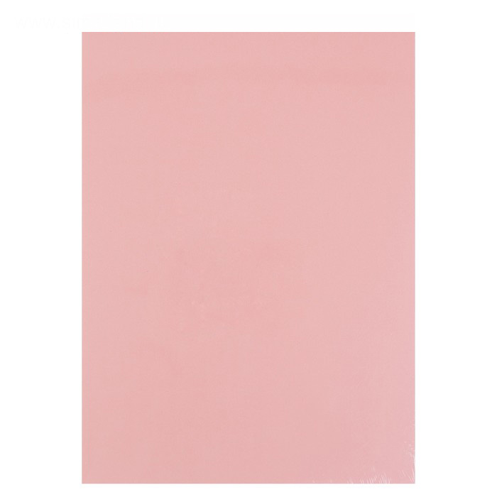 Картон А4 нежно-розовый жемчужный