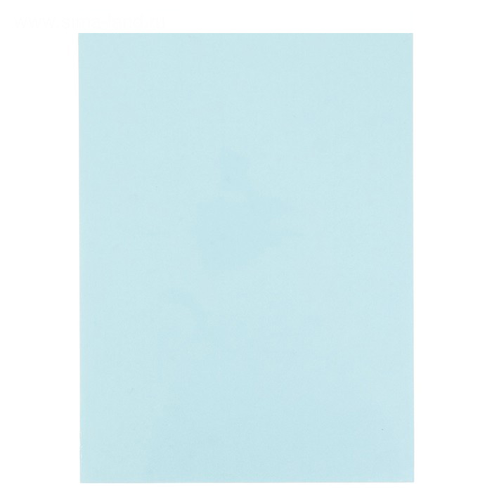 Картон А4 нежно-голубой жемчужный