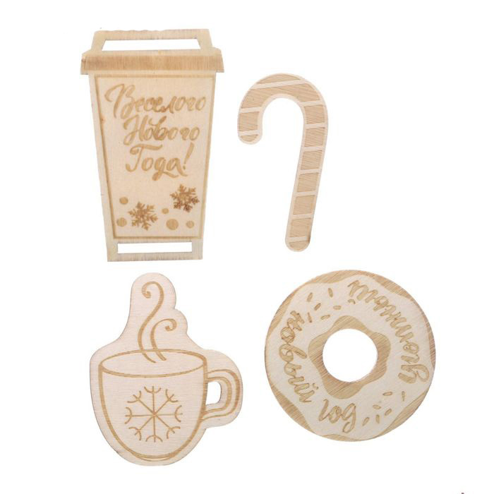 Деревянный декор Артузор "Сладости"