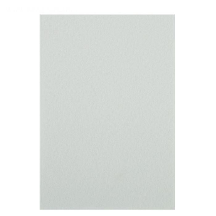 Фетр 1 мм 20 х 30 см. Цвет белый