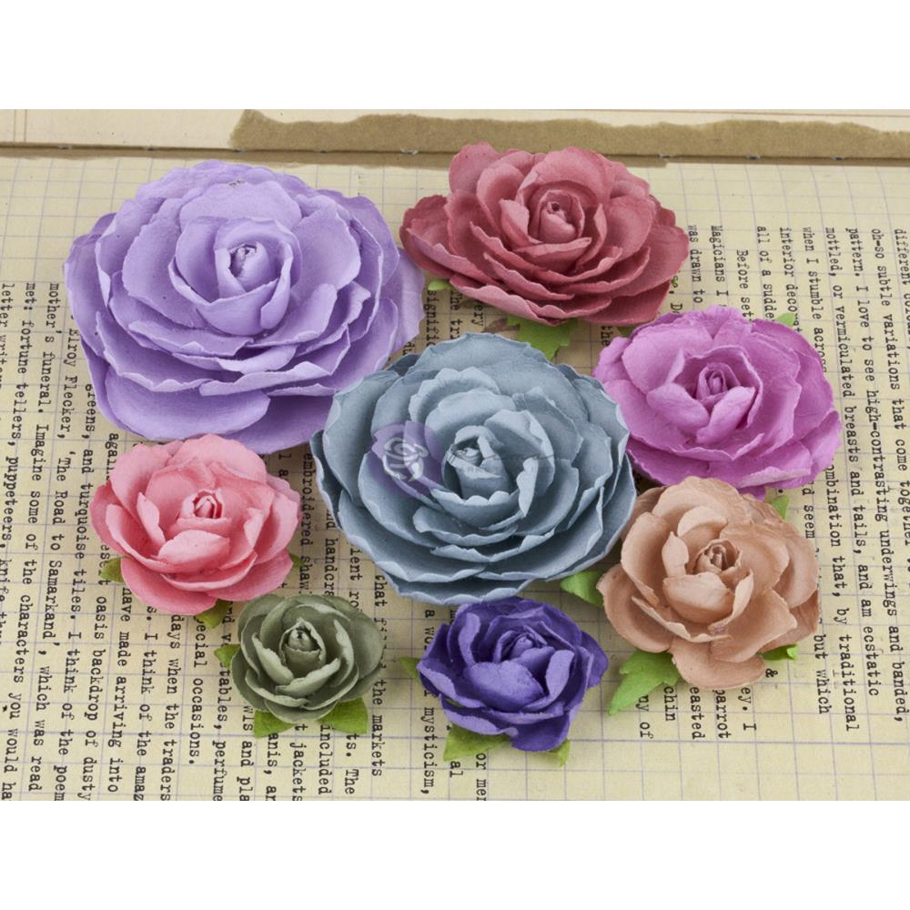 Набор цветов Prima "Charlotte", голубой, сиреневый