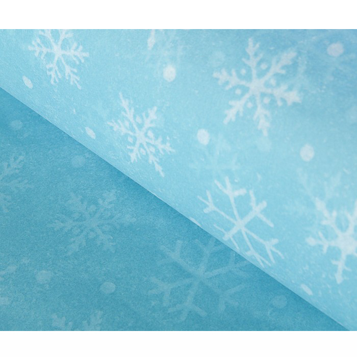 Бумага тишью "Снег", 50 х70 см