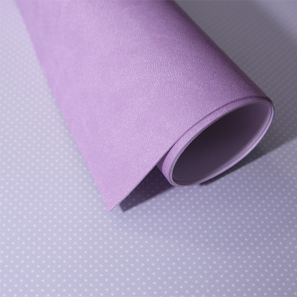 Кожзам переплётный 35 х 50 см. Цвет сиреневый