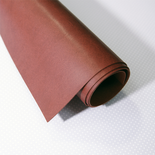 Кожзам переплётный 33 х 70 см. Цвет винтажный коричневый