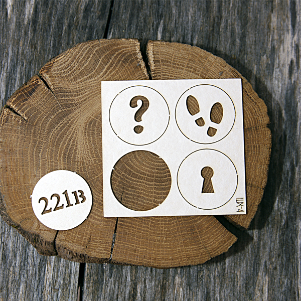 Чипборд Просто Небо. "Шерлок", Бирки