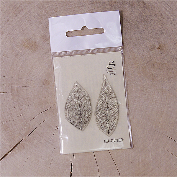 Штамп Stylish Stamps "Скелетированные листья 2 шт"