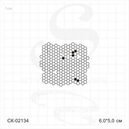 Штамп Stylish Stamps "Соты малые"