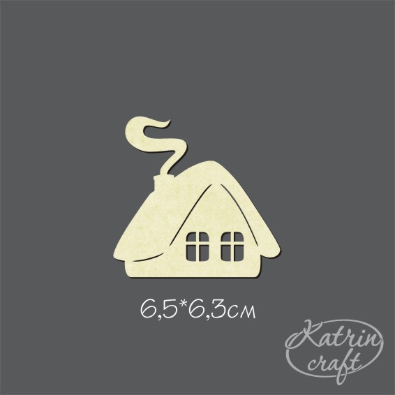Чипборд "Избушка большая"