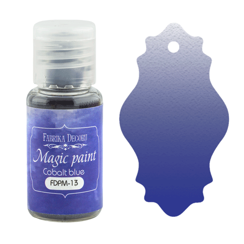 Сухая краска Фабрика Декору "Magic paint", цвет кобальт синий