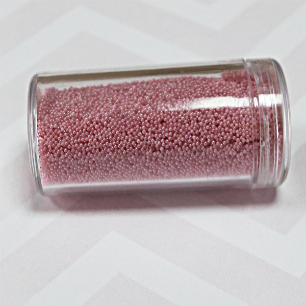 Микробисер Zlatka. Цвет розовый
