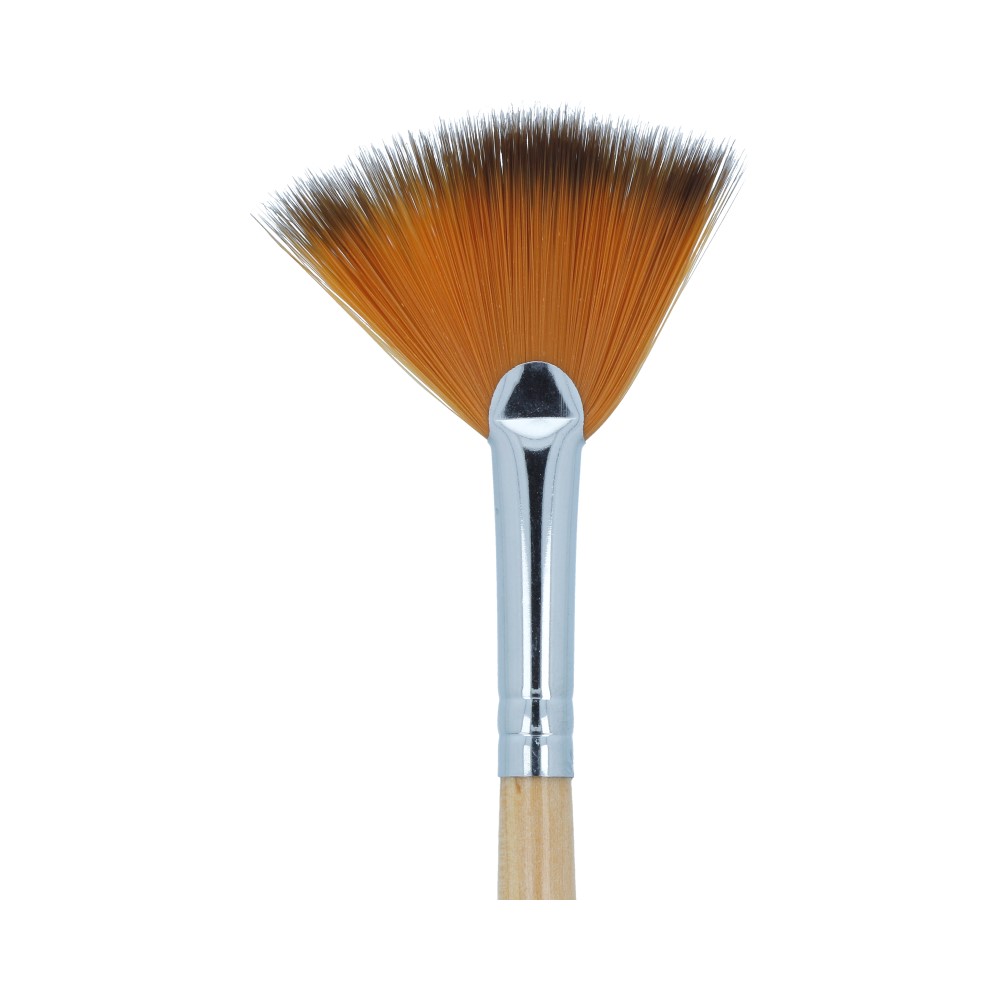 Кисть синтетика MrPainter #08, веерная