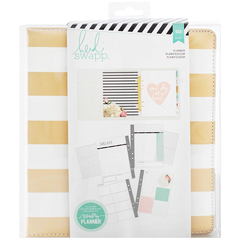 Планер Heidi Swapp "Gold Foil Stripes"